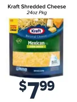 Valu Market Kraft shredded cheese offer