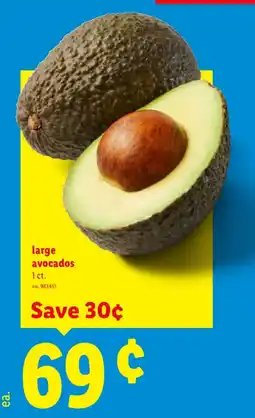 Lidl large avocados offer