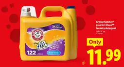 Lidl Arm & Hammer plus Oxi Clean laundry detergent offer