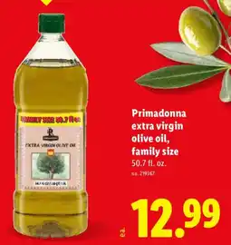 Lidl Primadonna extra virgin olive oil offer