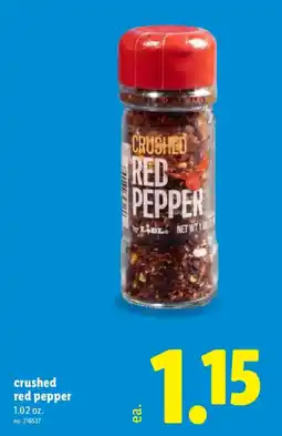 Lidl Lidl crushed red pepper offer