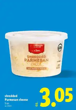 Lidl Lidl premium cheese shredded parmesan cheese offer