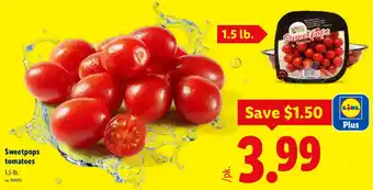 Lidl Sweetpops tomatoes offer