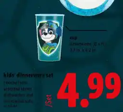 Lidl kids' dinnerware set offer