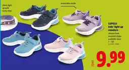 Lidl Lupilu kids' light up sneakers offer