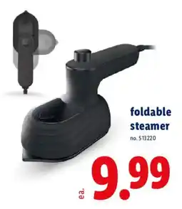 Lidl foldable steamer offer