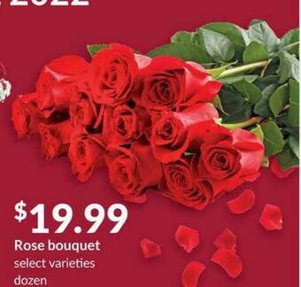 Hy-Vee Rose Bouquet offer