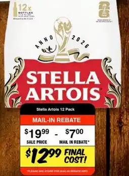 Western Beef Stella Artois offer