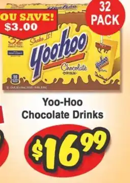 Western Beef Yoo-Hoo Chocolate Drinks offer
