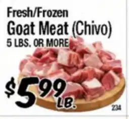 Western Beef Fresh/Frozen Goat Meat (Chivo) offer