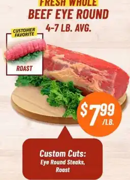 Western Beef Custom Cuts: offer