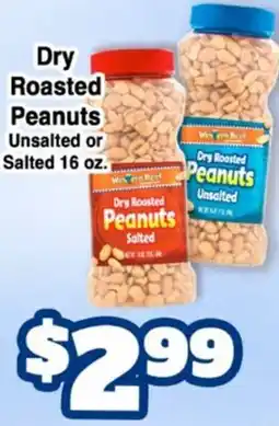 Western Beef Dry Roasted Peanuts offer