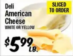 Western Beef Deli American Cheese offer