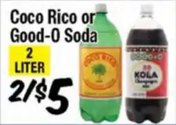 Western Beef Coco Rico or Good-O Soda offer