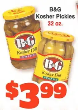 Western Beef B&G Kosher Pickles offer