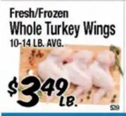 Western Beef Fresh/Frozen Whole Turkey Wings offer