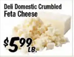 Western Beef Deli Domestic Crumbled Feta Cheese offer