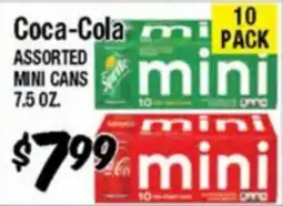 Western Beef Coca-Cola ASSORTED MINI CANS offer