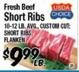Western Beef Fresh Beef Short Ribs offer