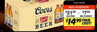 Western Beef Coors offer