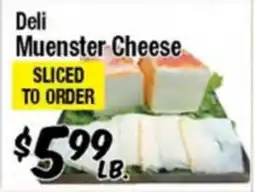 Western Beef Deli Muenster Cheese offer
