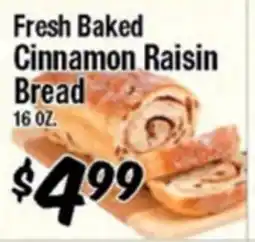 Western Beef Fresh Baked Cinnamon Raisin Bread offer