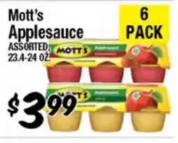 Western Beef Mott's Applesauce offer