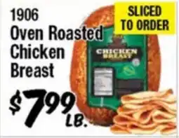 Western Beef 1906 Oven Roasted Chicken Breast offer