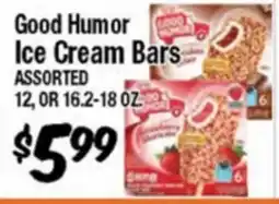 Western Beef Good Humor Ice Cream Bars offer