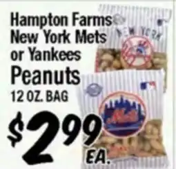 Western Beef Hampton Farms New York Mets or Yankees Peanuts offer