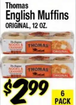 Western Beef Thomas English Muffins offer