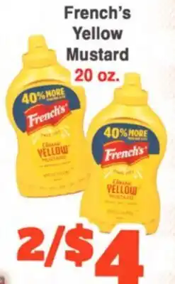 Western Beef French's Yellow Mustard offer