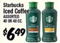 Western Beef Starbucks Iced Coffee offer