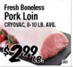 Western Beef Fresh Boneless Pork Loin offer