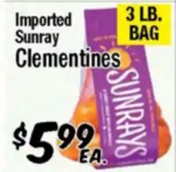 Western Beef Imported Sunray Clementines offer