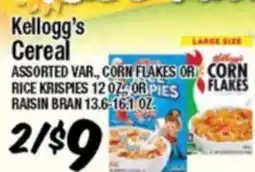 Western Beef Kellogg's Cereal offer