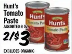 Western Beef Hunt's Tomato Paste offer