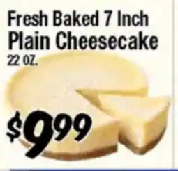 Western Beef Fresh Baked 7 Inch Plain Cheesecake offer
