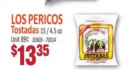 Jetro LOS PERICOS Tostadas offer