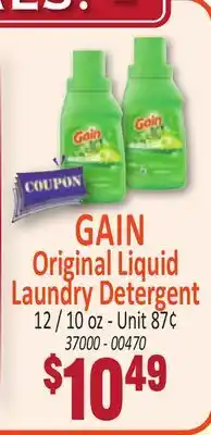Jetro GAIN Original Liquid Laundry Detergent offer