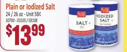 Jetro Plain or Iodized Salt offer