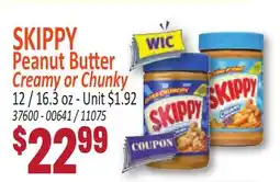 Jetro SKIPPY Peanut Butter Creamy or Chunky offer
