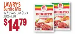 Jetro LAWRY'S Burrito Mix offer