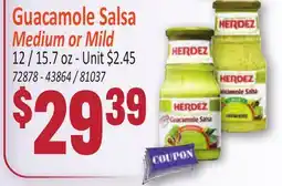 Jetro Guacamole Salsa Medium or Mild offer