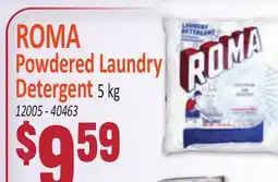 Jetro ROMA Powdered Laundry Detergent offer