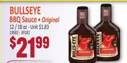 Jetro BULLSEYE BBQ Sauce • Original offer