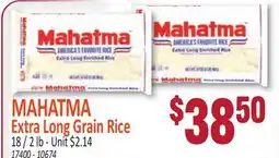 Jetro MAHATMA Extra Long Grain Rice offer