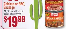 Jetro Chicken or BBQ Sausage offer