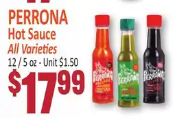 Jetro PERRONA Hot Sauce offer