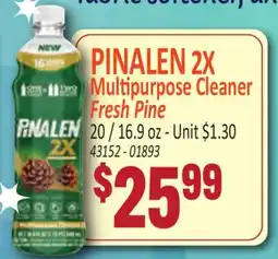 Jetro PINALEN 2X Multipurpose Cleaner Fresh Pine offer